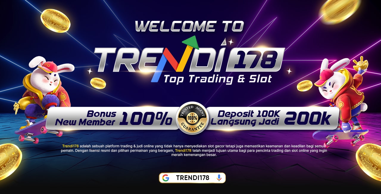 Trendi178: Situs Slot Online Terpercaya dan Terbaik